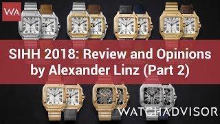 SIHH 2018: Review and Opinions by Alexander Linz (Part 2)