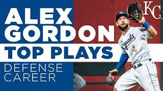 Alex Gordon Top Career MLB Catches | Kansas City Royals | Top Defensive Plays