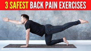 3 Safest Lower Back Pain Exercises (FOR LONG LASTING RELIEF)