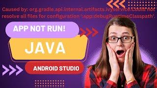 App run problem in Android studio | App Not Running  | org.gradle.api.resources | Alomoti Tech
