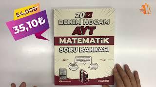 Benim Hocam Yayınları 2021 AYT Matematik Soru Bankası - İlyas Güneş