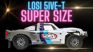 SUPER SIZE LOSI 5IVE-T 2.0 Comparison with RCMK PRO and FID Racing Voltz!