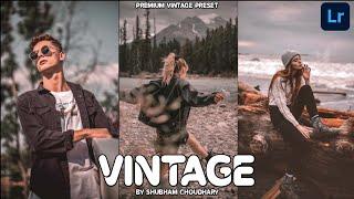 Vintage Presets - Lightroom Mobile Presets DNG | Free DNG Presets | preset vintage | dark preset
