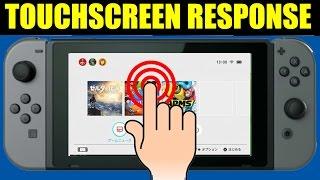 Here's How SMOOTH and RESPONSIVE The Nintendo Switch Touch Screen Is!!! (FIRST TIME IN ACTION)