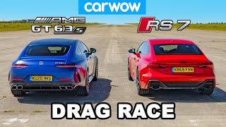 Audi RS7 vs AMG GT 63S 4-Door: DRAG RACE
