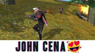 I MEET JOHN CENA IN FREE FIRE  - GARENA FREE FIRE