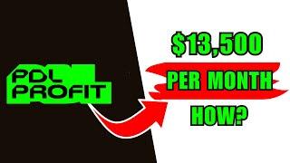 How to Make $13,500 Per Month - (PDL-PROFIT.COM REVIEW)