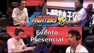 Kof 98 Evento Presencial com Xiaohai, Xiaohei Dakou e Cheng Long do Top 8 ao Top 1...