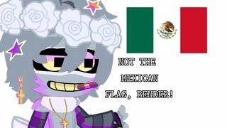 NOT THE MEXICAN FLAG, BENDER||Happy Pride Month ^w^||Futurama||Gacha Club||My AU||