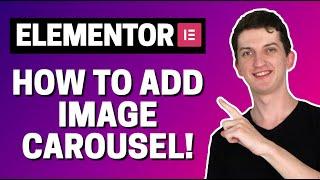 How To Add Image Carousel In Elementor