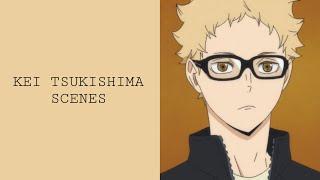 Kei Tsukishima Scenes Raw (season 4) || HD - 1080p