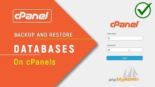 How to Backup and Restore Database on cPanel