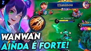 WANWAN ESTÁ FORA DE CONTROLE - WANWAN GAMEPLAY | Mobile Legends