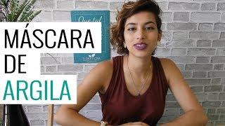 RECEITA MÁSCARA DE ARGILA VERDE! | Peles Oleosas!