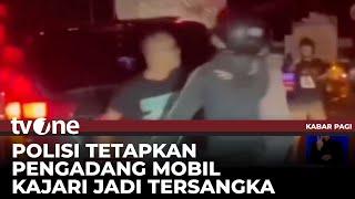 Pelaku Penghadang Mobil Kejari di Tengah Jalan jadi Tersangka | Kabar Pagi tvOne