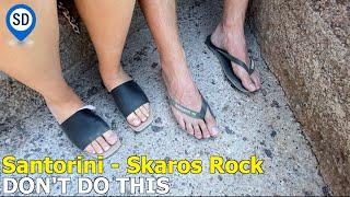 Skaros Rock Hike in Imerovigli, Santorini
