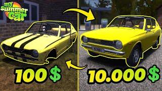 $100.000 into ABANDONED SATSUMA X-1! | My Summer Car #98