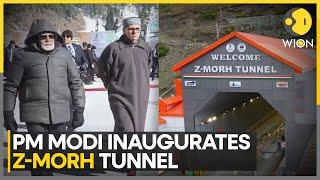 Jammu & Kashmir: PM Modi Inaugurates  ‘Engineering Marvel’ Z-Morh Tunnel | WION | World News