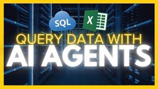 How To Create AI Agents that Query Data! AI Copilot for Your Data - Excel and MySQL!