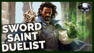 Pathfinder: WotR (Beta) - Sword Saint Duelist Build (SwordSaint 9/Duelist 10/Vivisectionist 1)