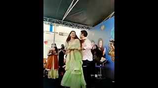 Kratika sengar  Sharad malhotra dance  at meet and greet of kasam in indonesia 