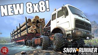 SnowRunner: NEW, Realistic Mercedes NG 4436 8x8! (Console Friendly!!)