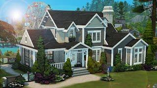Raising Opposite Teens || The Sims 4 Family Home: Speed Build
