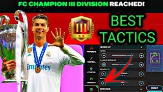 Best Manager Mode Tactics To Win Every Game To Reach In FC Champion In FC MOBILE  For The Attacking