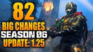 Modern Warfare 2: 84 Big Changes in The Season 6 Update! (Update 1.25)