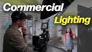 How to Lighting a Commercial Look | Aputure 600c Pro