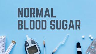 Normal blood sugar level according to age-Your health first
