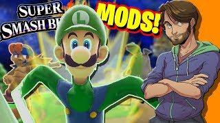 Super Smash Bros. MODS & GLITCHES! - SpaceHamster