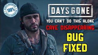 DaysGone PC - Cave Disappearing Bug [100% FIXED]