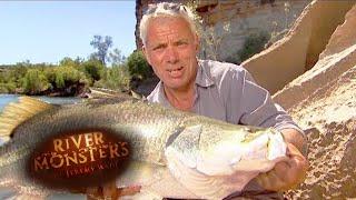 Australian Barramundi Caught In 20 Minutes | BARRAMUNDI | River Monsters