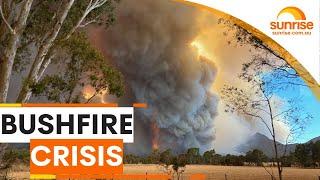 What bushfire conditions are expected in Victoria today?  | Sunrise