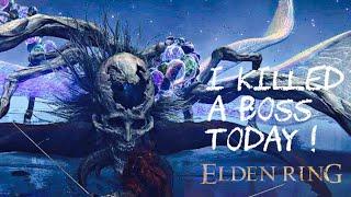 ELDEN RING: I KILLED MY FIRST BOSS IN ELDEN RING !!!