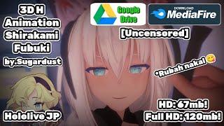 3D animation Shirakami Fubuki || Hololive JP || Uncen || by.Sugardust || Honkai Star Rail