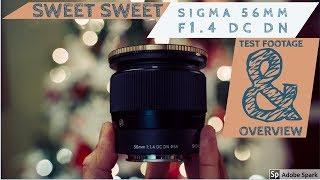 SIGMA 56mm F1.4 ON A FULL FRAME ??! SWEET SWEET TEST FOOTAGE From MIAMI & NEW YORK!!!