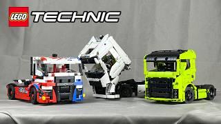 TOP 3 BEST LEGO Technic Semi Trucks!