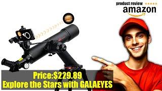 Buy Telescope,GALAEYES Smart Telescope 600x92mm AZ w/Star-Finding System, Telescopes for Adults