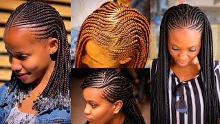 60 + Most Beautiful Cornrow Braids Hairstyle Ideas For Black Women Trending | Latest Cornrow Braids