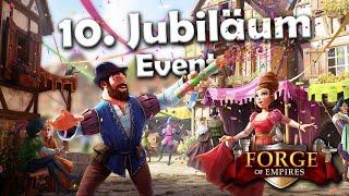 Forge of Empires -- 10. GEBURTSTAG EVENT -- Mechanik, Preise & Funktionsweise