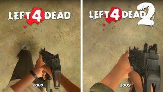 Left 4 Dead 1 vs Left 4 Dead 2 - Details and Physics Comparison