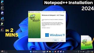 How to Download and Install Notepad++ on Windows | Easy Step-by-Step Tutorial | 2024