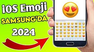 2024 EMOJİLƏRİ  Samsung Android Telefon iOS Emoji Etmek zFont 3 Proqramı