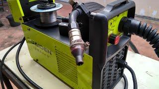 Daiden Gasless MIG welding machine (Detailed explanation- How to operate)