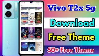 how to change theme in vivo t2x, vivo t2x me theme download kaise kare