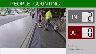 Intelligent People Counting System: Managing Foot Traffic with AI and Python