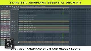 Free Amapiano Drum Kit | STARLISTIC - AMAPIANO ESSENTIAL DRUM KIT BY VESHBEATS X DIBS