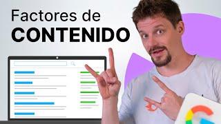 ¿Qué hace que tu CONTENIDO posicione en GOOGLE?  Ideas para destacar